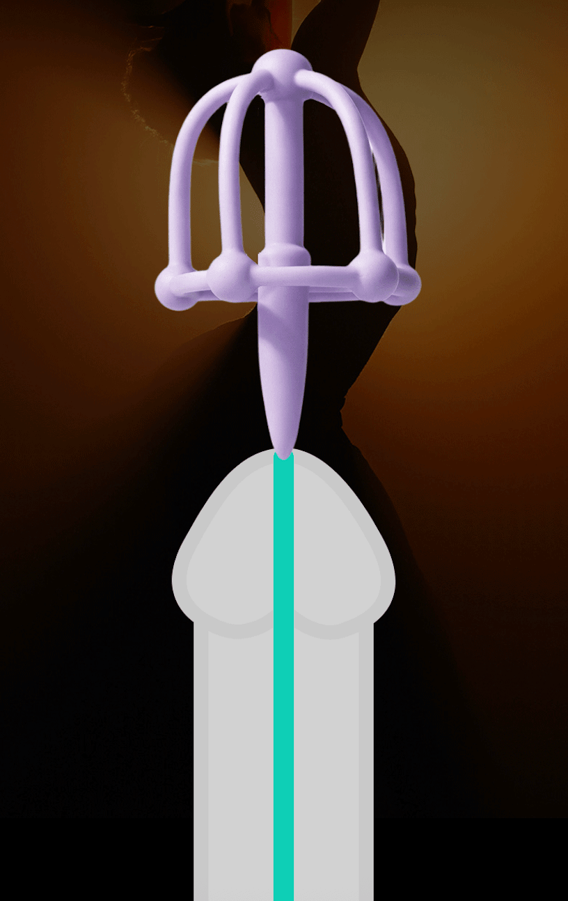 Soft Silicone Wearable Cage - Style Plug, Secure Fit Design - Tarisss Sex Toy Store