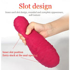 Thick Silicone Rectal Prolapse Butt Plug - Super Soft Anal Dilator Built Anal Toy For Women Men