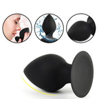 Spades A Small Black Silicone Butt Plug - Tarisss Sex Toy Store