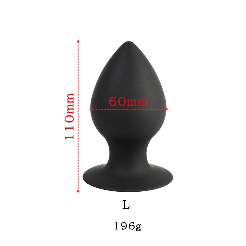 Spades A Small Black Silicone Butt Plug - Tarisss Sex Toy Store