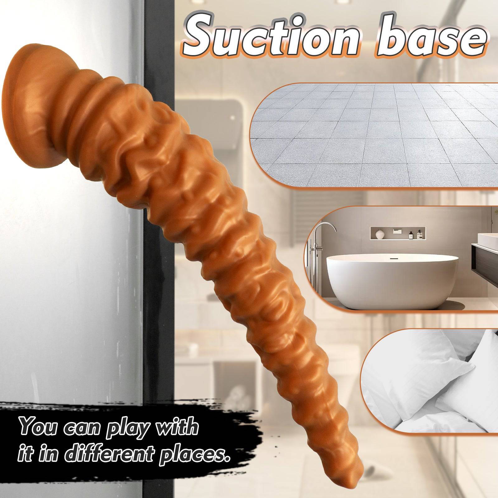 Spike 23 Inch Huge Extra Long Butt Plug Dildo - Tarisss Sex Toy Store