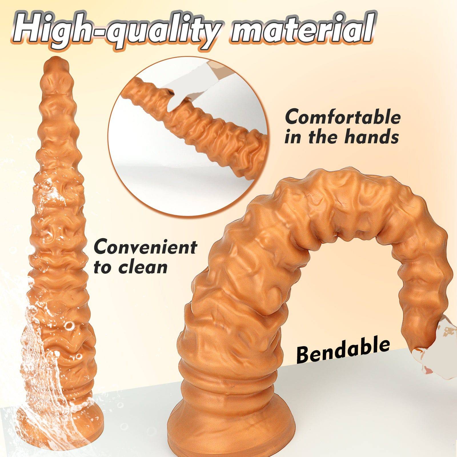 Spike 23 Inch Huge Extra Long Butt Plug Dildo - Tarisss Sex Toy Store