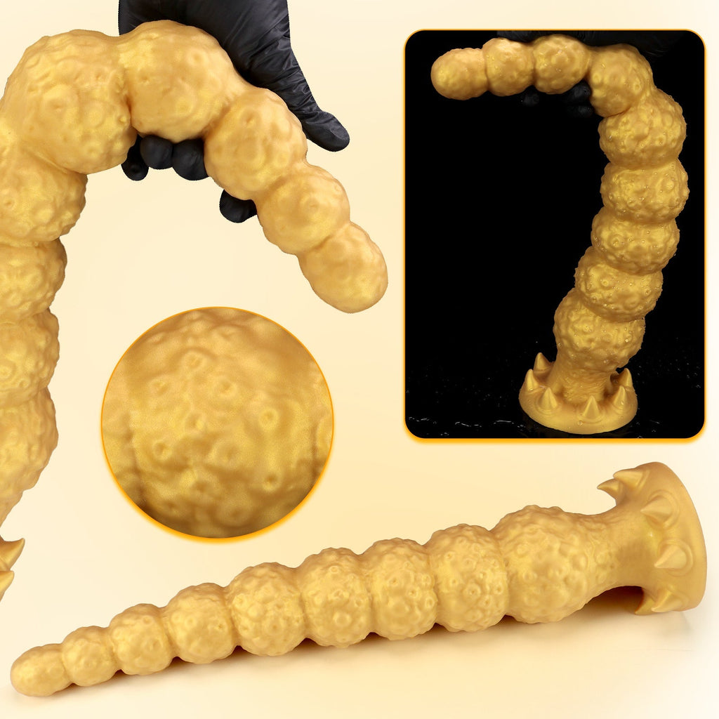 Spiked Silicone Anal Plug - Tarisss Sex Toy Store