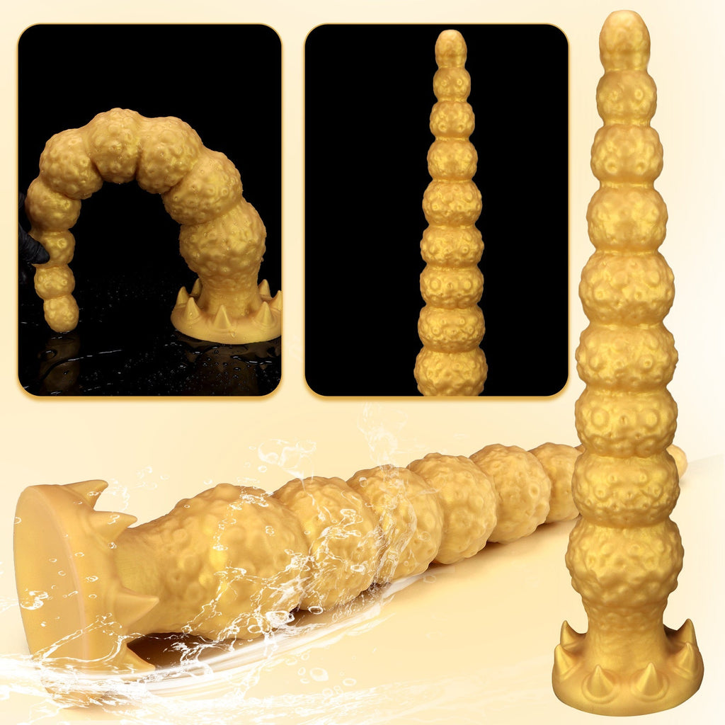 Spiked Silicone Anal Plug - Tarisss Sex Toy Store