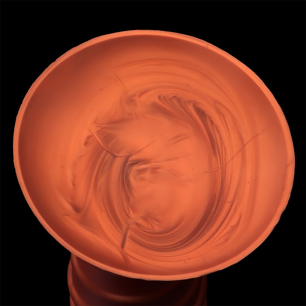 Spiral Textured Dildo with Suction Base - Tarisss Sex Toy Store