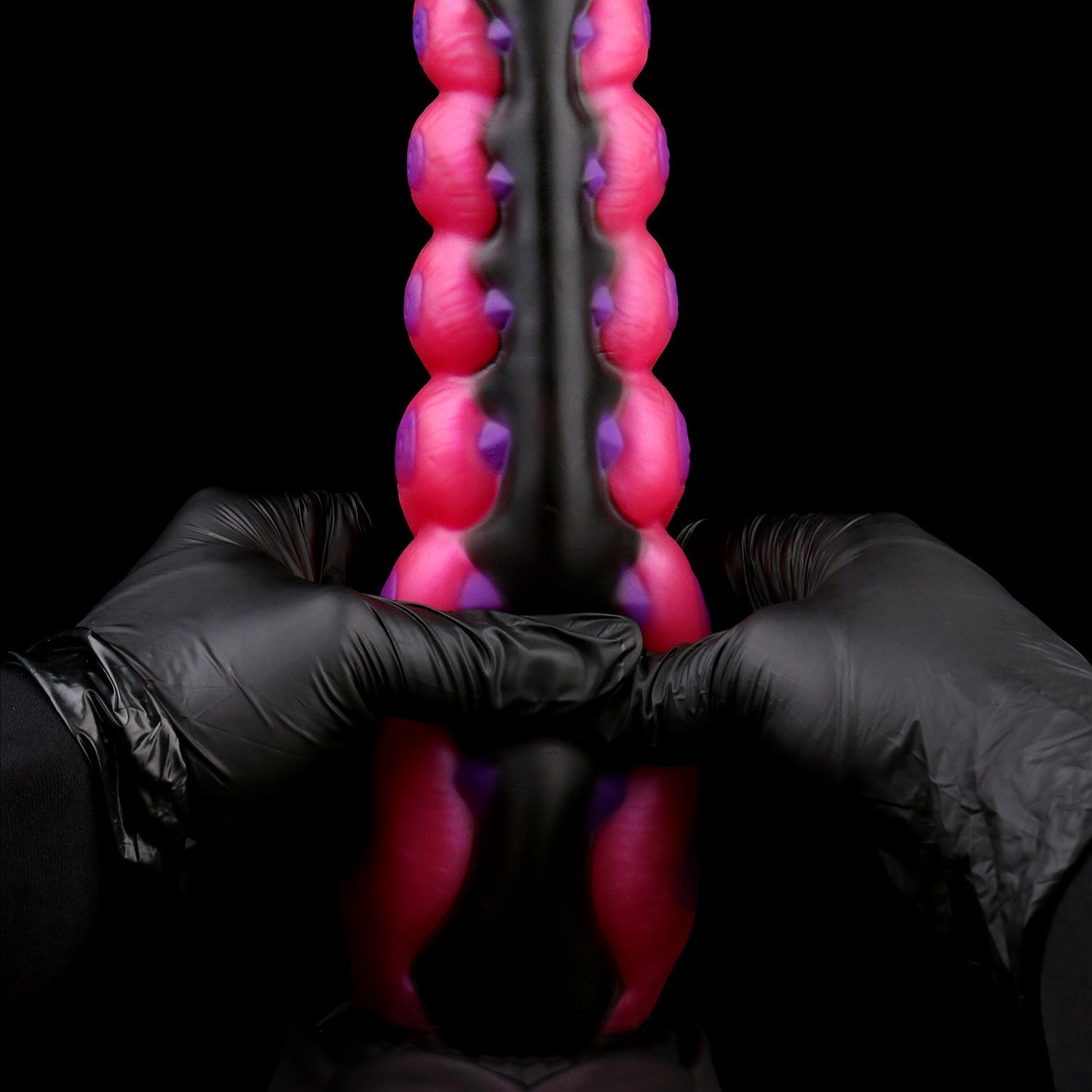 Spiraling Texture and Internal Nubs Silicone Dildo with Suction Cup - Tarisss Sex Toy Store
