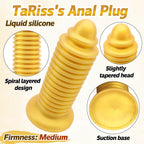 Spring 9 Inch Huge Threaded Butt Plug Dildo - Tarisss Sex Toy Store