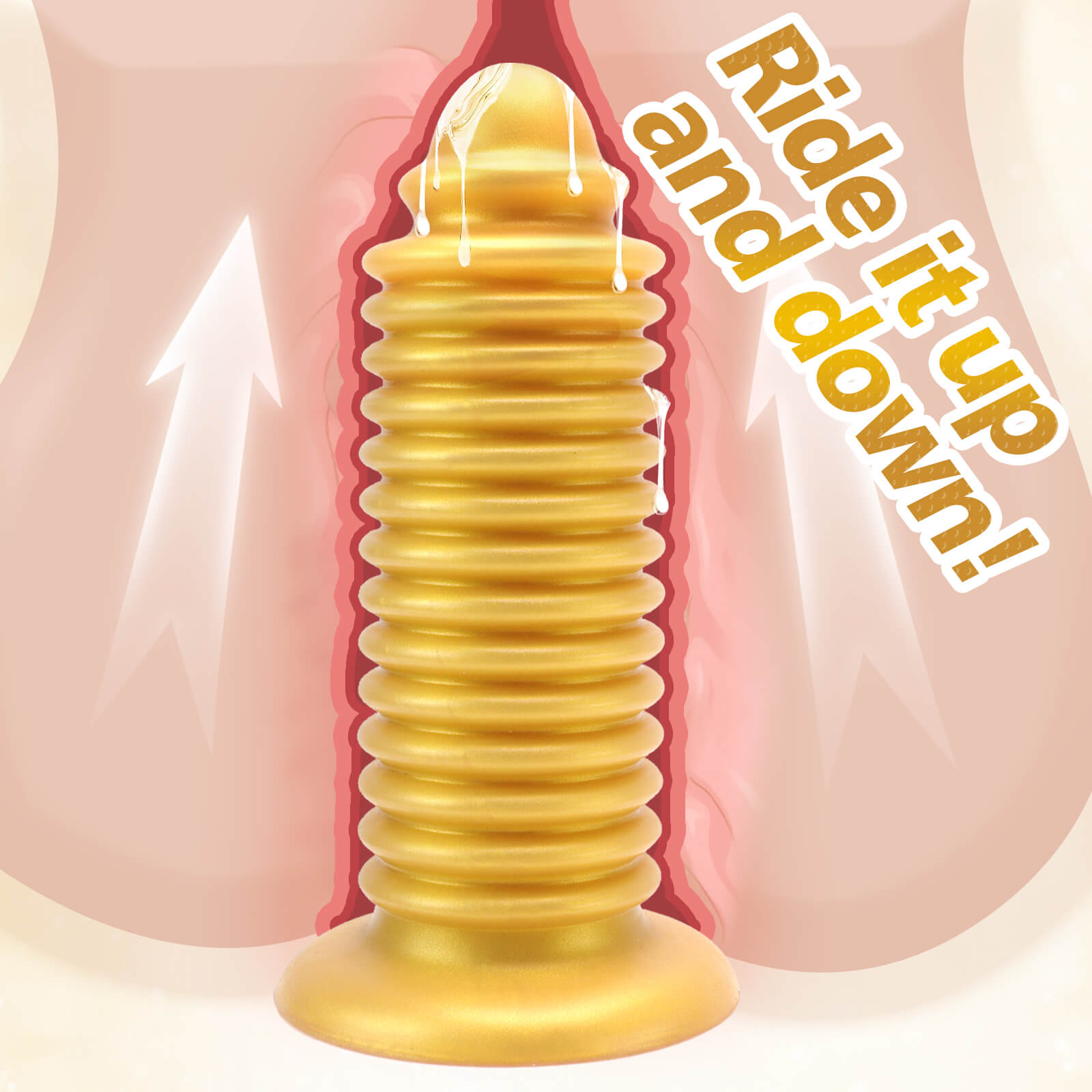 Spring 9 Inch Huge Threaded Butt Plug Dildo - Tarisss Sex Toy Store