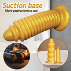 Spring 9 Inch Huge Threaded Butt Plug Dildo - Tarisss Sex Toy Store