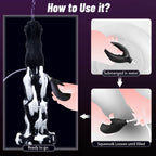 Squirting Dog Dildo with Suction Cup Base - Tarisss Sex Toy Store