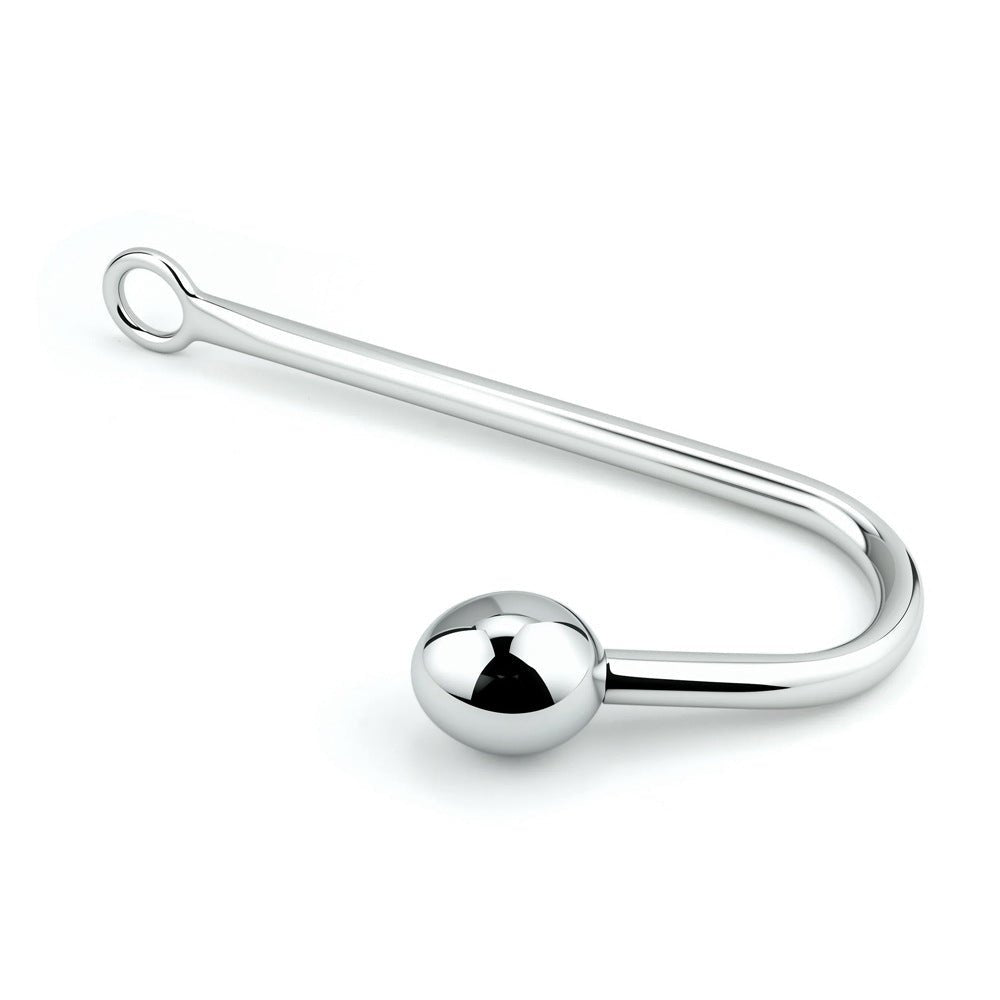 Stainless Steel Anal Hook with 5 Interchangeable Beads - Tarisss Sex Toy Store