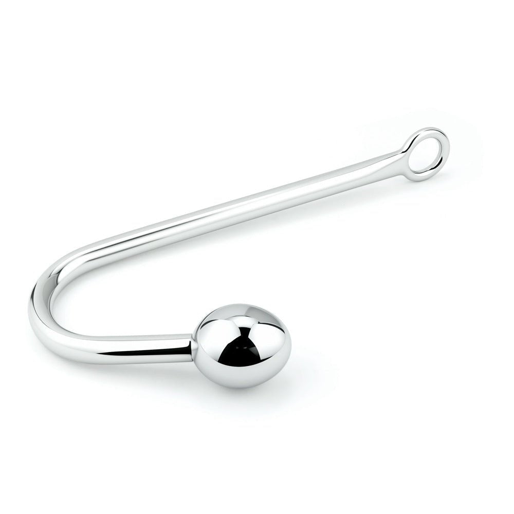 Stainless Steel Anal Hook with 5 Interchangeable Beads - Tarisss Sex Toy Store