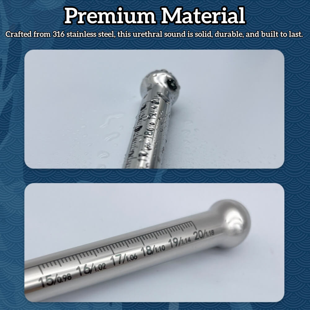 Stainless Steel Urethral Sound - Tarisss Sex Toy Store