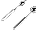 Stainless Steel Urethral Sound Dilator with Beads, Metal Urethral Sounding Plug - Tarisss Sex Toy Store