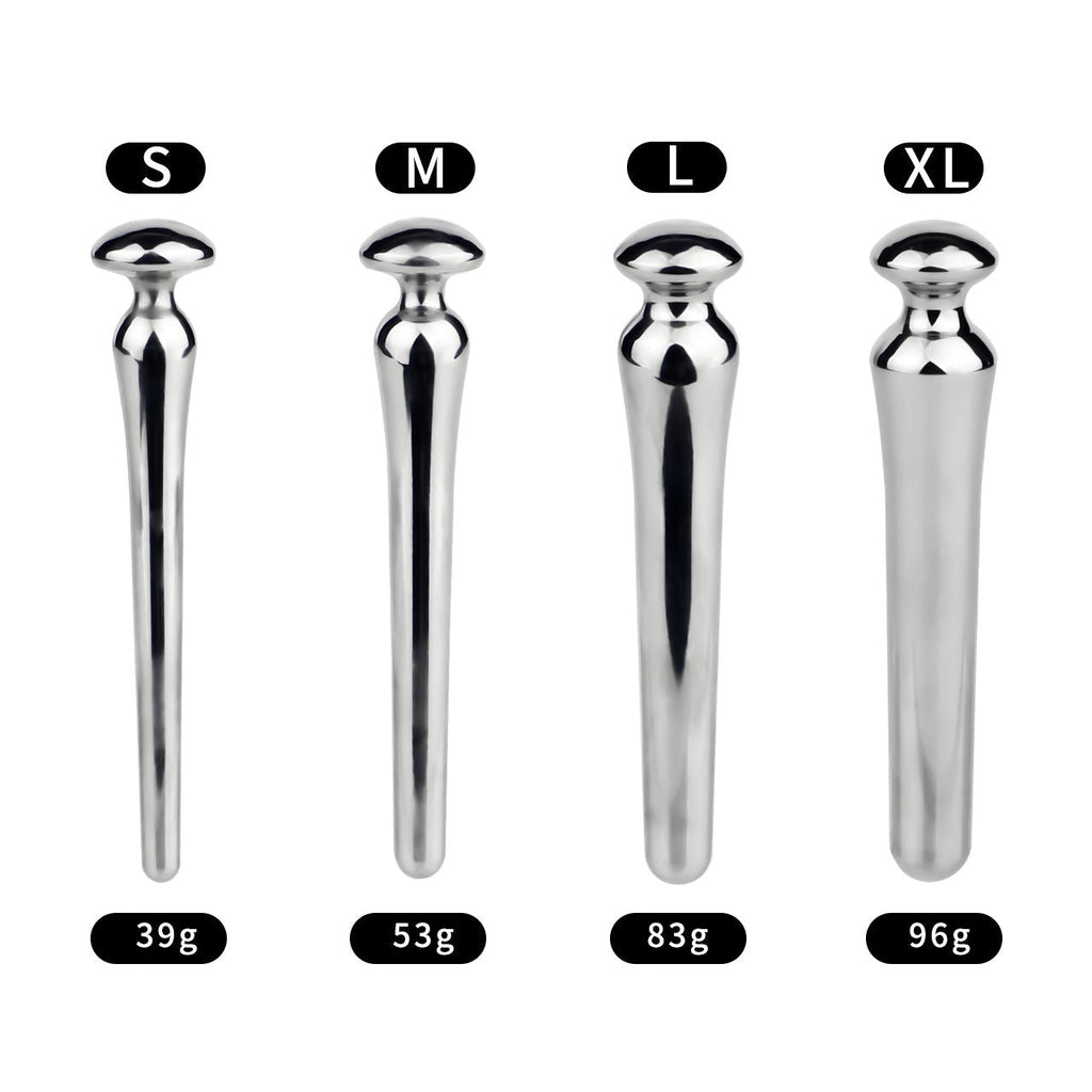 Stainless Steel Urethral Sound with Rounded Head - Tarisss Sex Toy Store