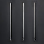 Stainless Steel Urethral Sounding Rod with Lubricant Applicator & Pouch - Tarisss Sex Toy Store