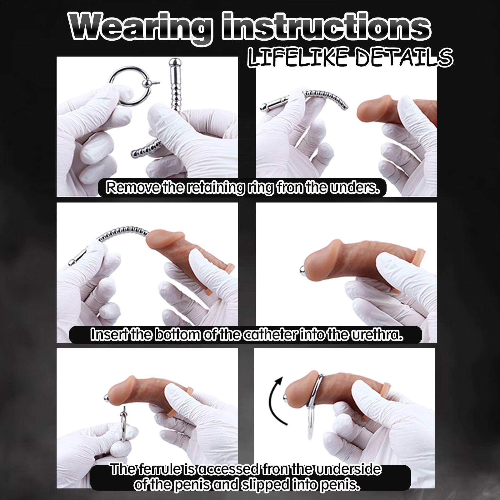 Stainless steel urinary catheter - Tarisss Sex Toy Store