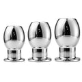 Stainless Steel Vacuum Plug Set – Heavy Metal Anal Plug Kit - Tarisss Sex Toy Store