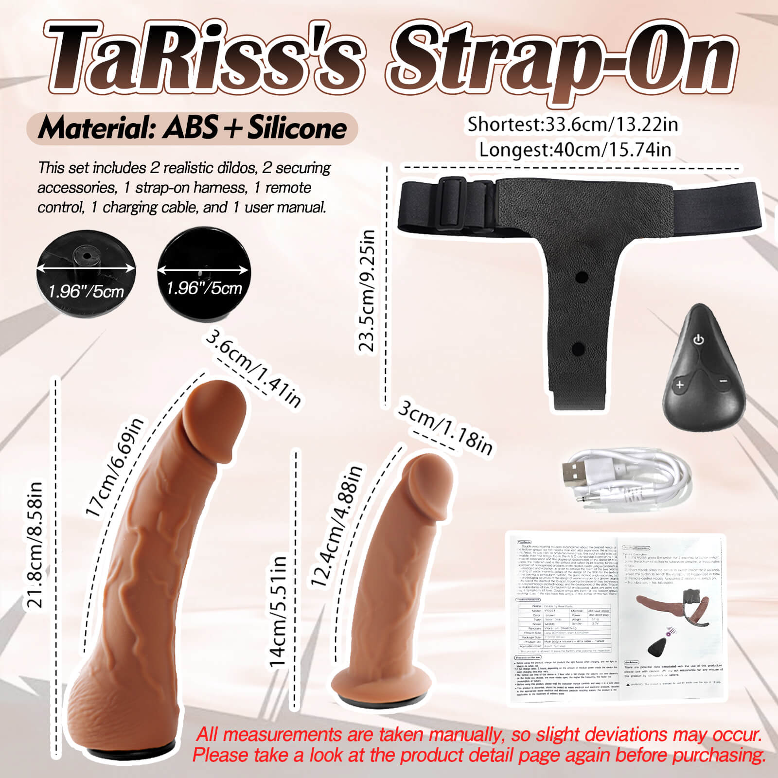 Strap On Dildo Vibrator - Tarisss Sex Toy Store