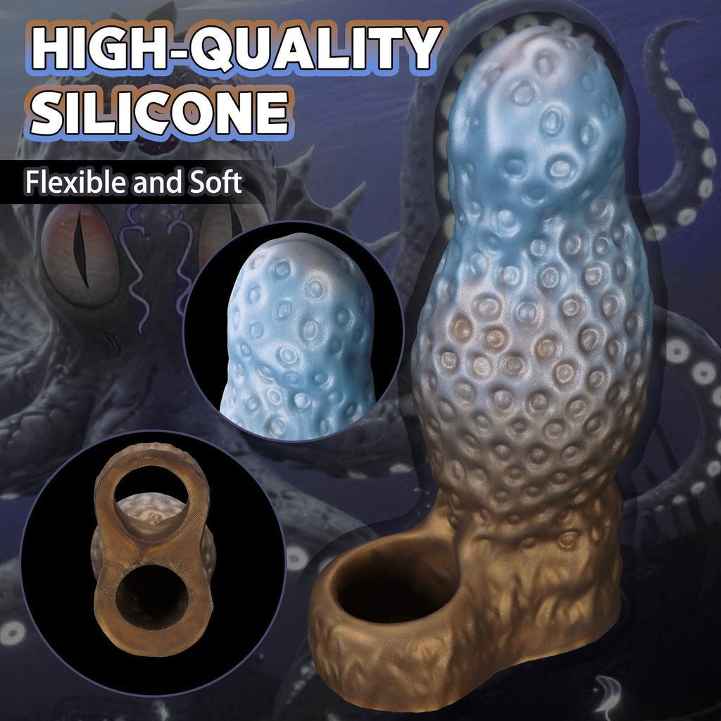 Strawberry Silicone Penis Sleeve - Tarisss Sex Toy Store