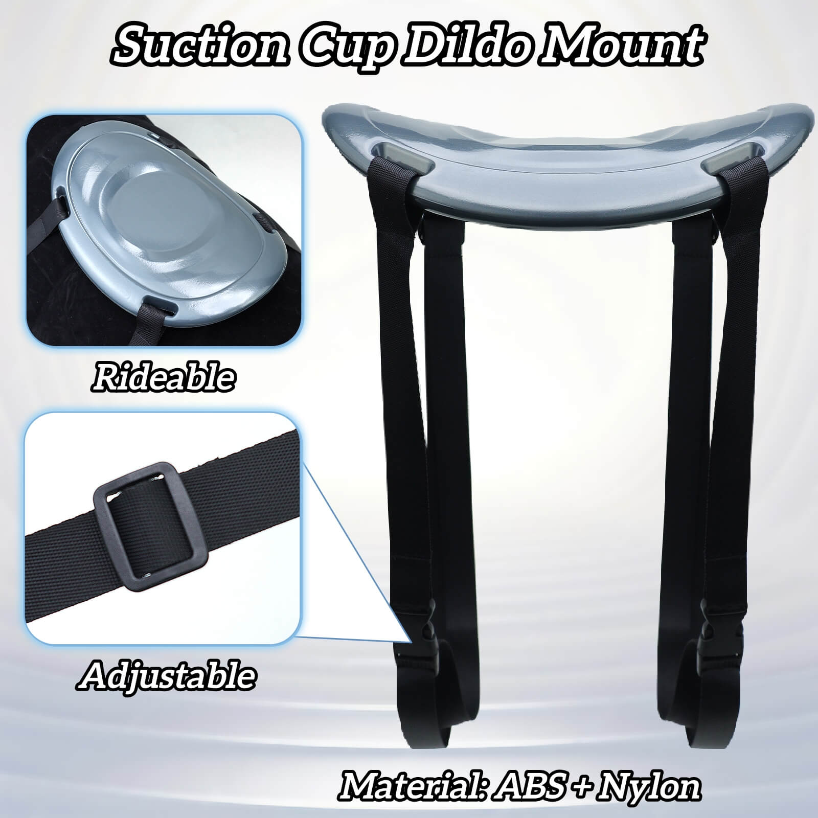 Suction Cup Dildo Mount Sex Saddle - Tarisss Sex Toy Store
