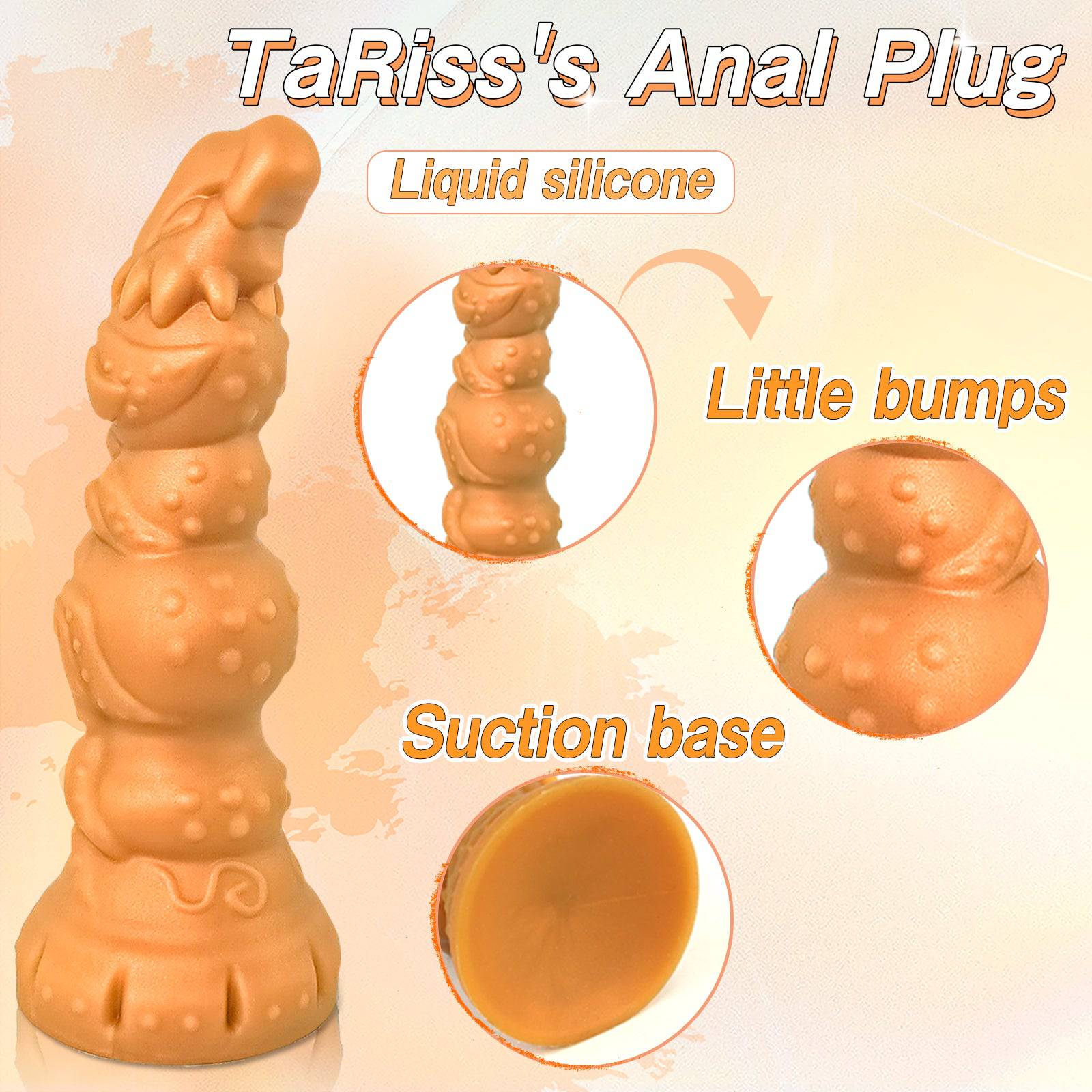 Sun Crow 13 Inch Fantasy Knot Dildo - Tarisss Sex Toy Store