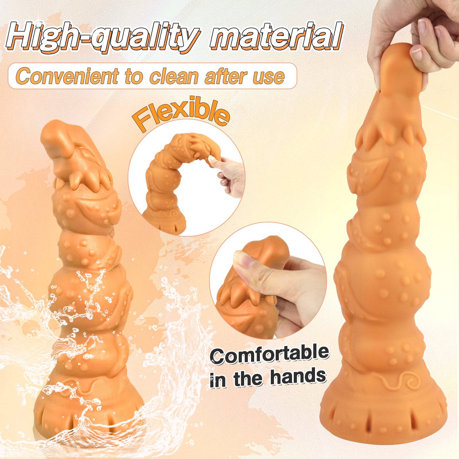 Sun Crow 13 Inch Fantasy Knot Dildo - Tarisss Sex Toy Store