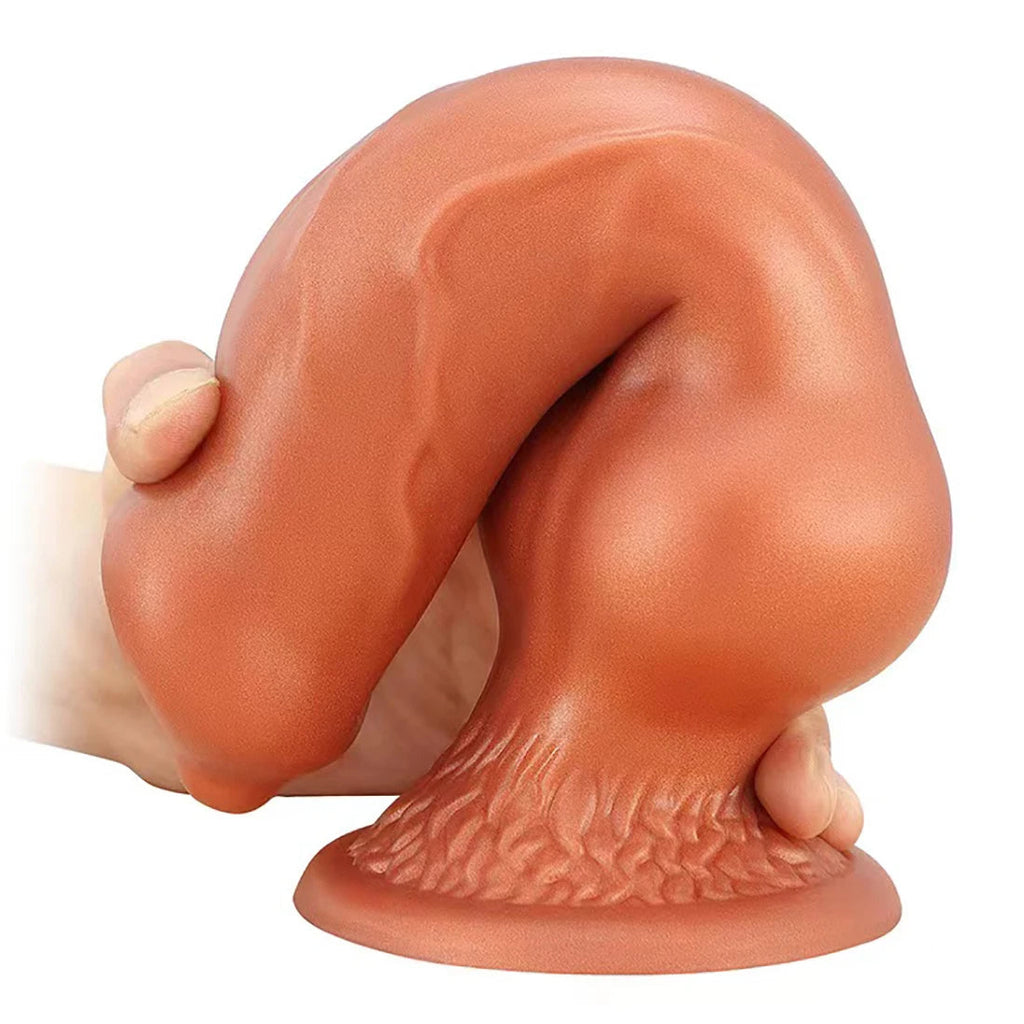 Big Knotted Dog Dildo Anal Plug - Realistic Animaldildo Beast Sex Toys for Women Lesbian
