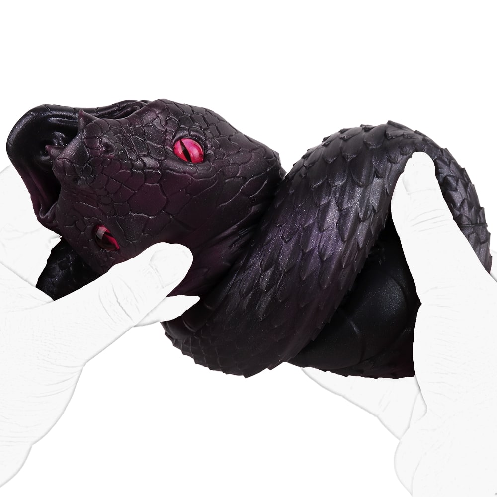 Swamp Viper Fantasy Animal Silicone Male Manual Masturbator - Tarisss Sex Toy Store