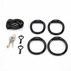 Athena Resin Male Chastity Cage Kit – Breathable Design