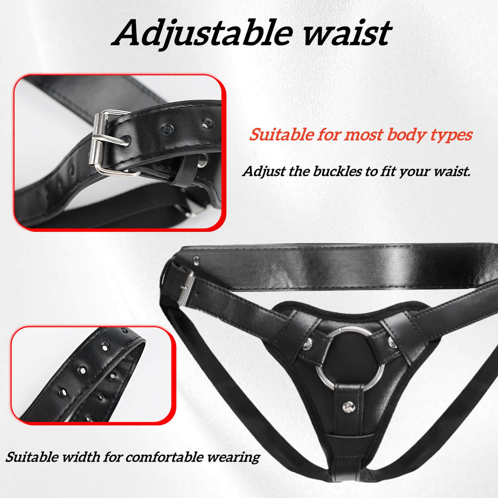 TaRiss's® Adjustable Strap On Harness for Men and Women 4 - piece Set - Tarisss Sex Toy Store