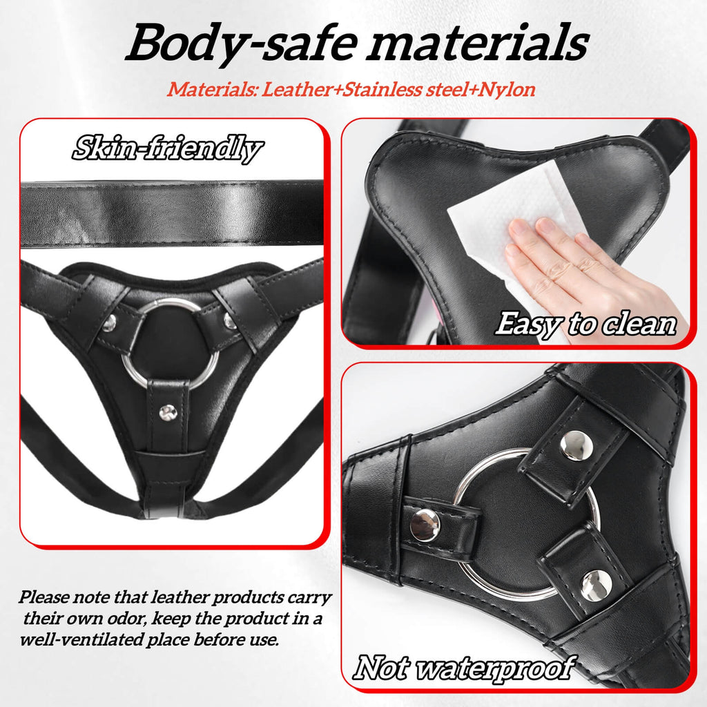 TaRiss's® Adjustable Strap On Harness for Men and Women 4 - piece Set - Tarisss Sex Toy Store