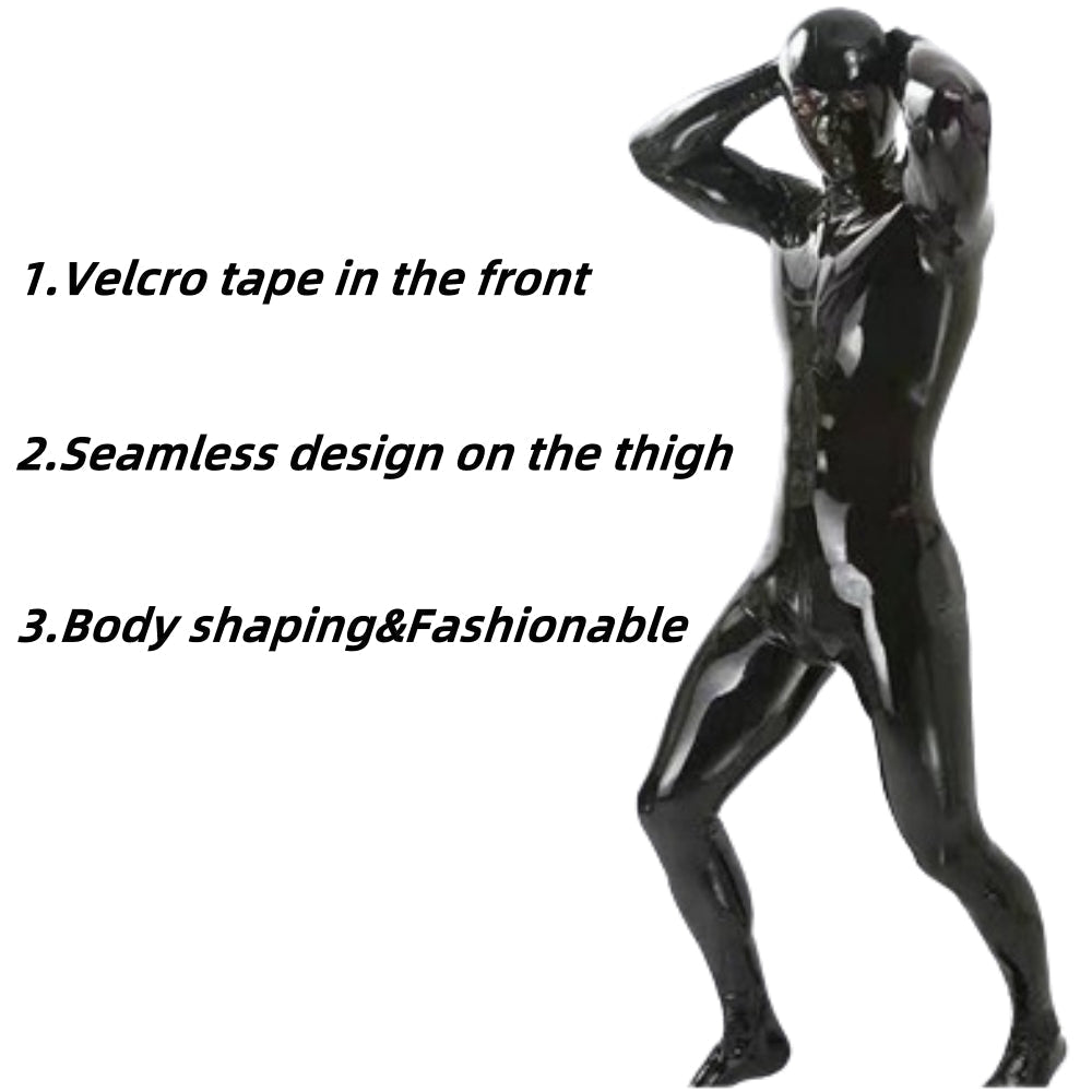 TaRiss's® Latex Black Bodysuit for BDSM Role Play Sex Game - Tarisss Sex Toy Store