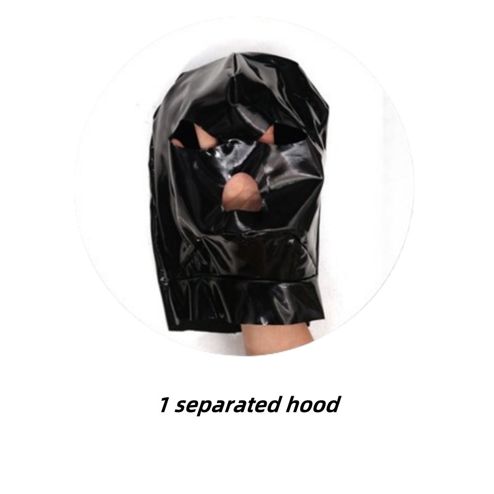 TaRiss's® Latex Black Bodysuit for BDSM Role Play Sex Game - Tarisss Sex Toy Store