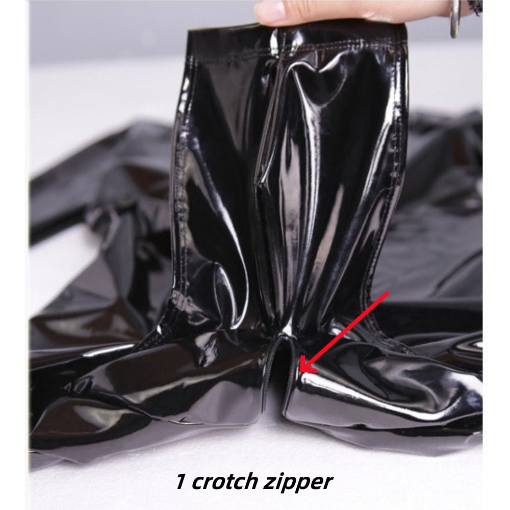 TaRiss's® Latex Black Bodysuit for BDSM Role Play Sex Game - Tarisss Sex Toy Store