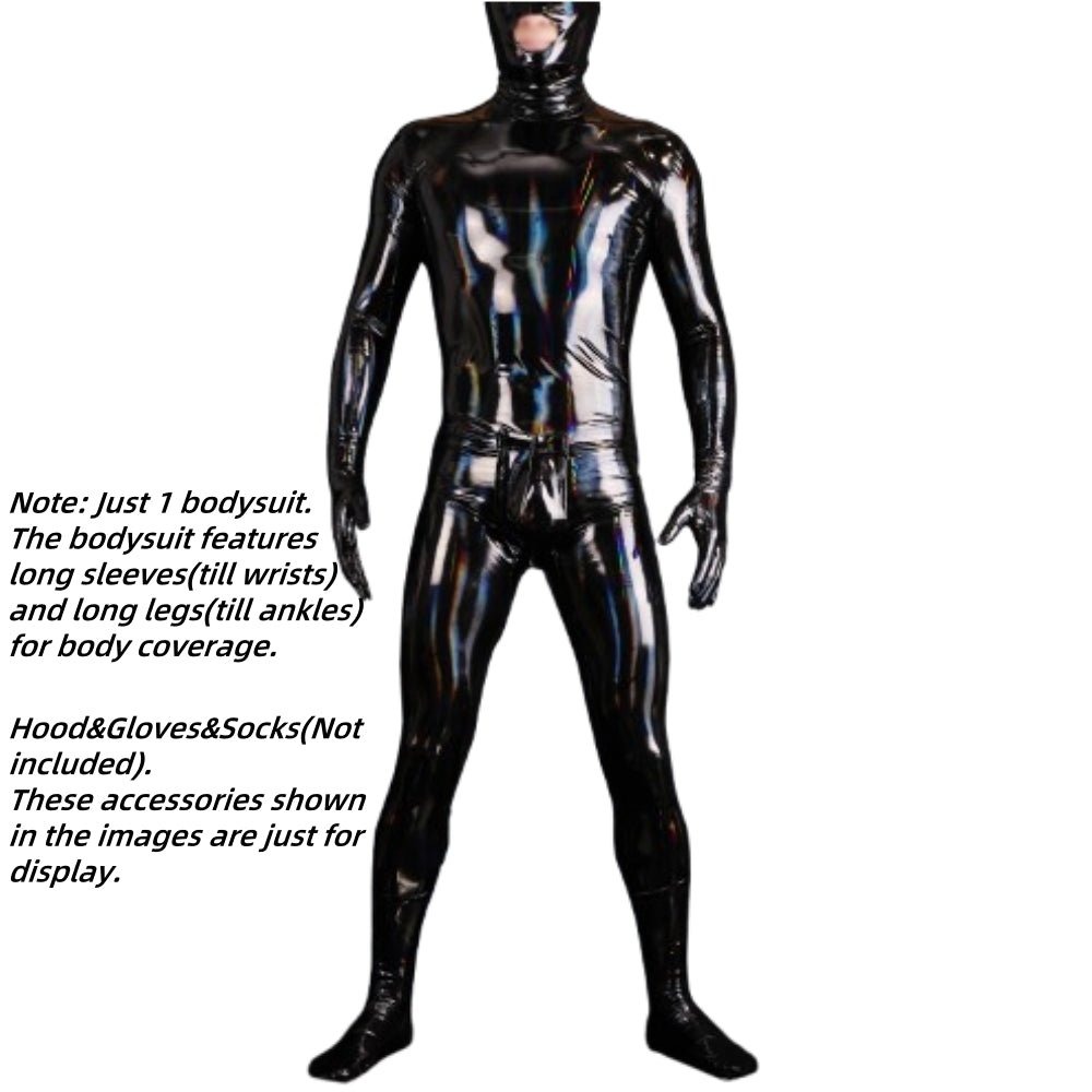 TaRiss's® Latex Bodysuit Shining with Rainbow Colors Suitable for BDSM Role Play Sexy Game - Tarisss Sex Toy Store