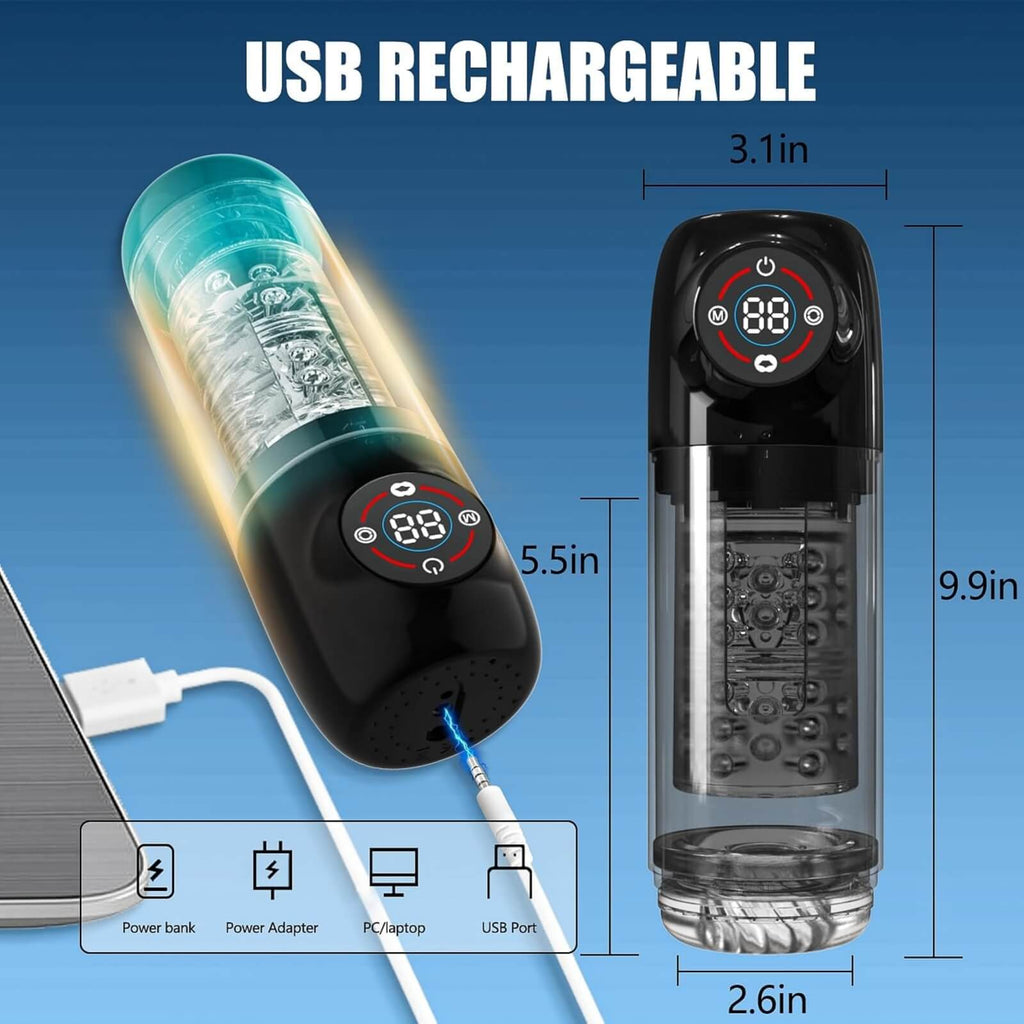 TaRiss's® Penis Pump Automatic Male Masturbator for Men - Tarisss Sex Toy Store