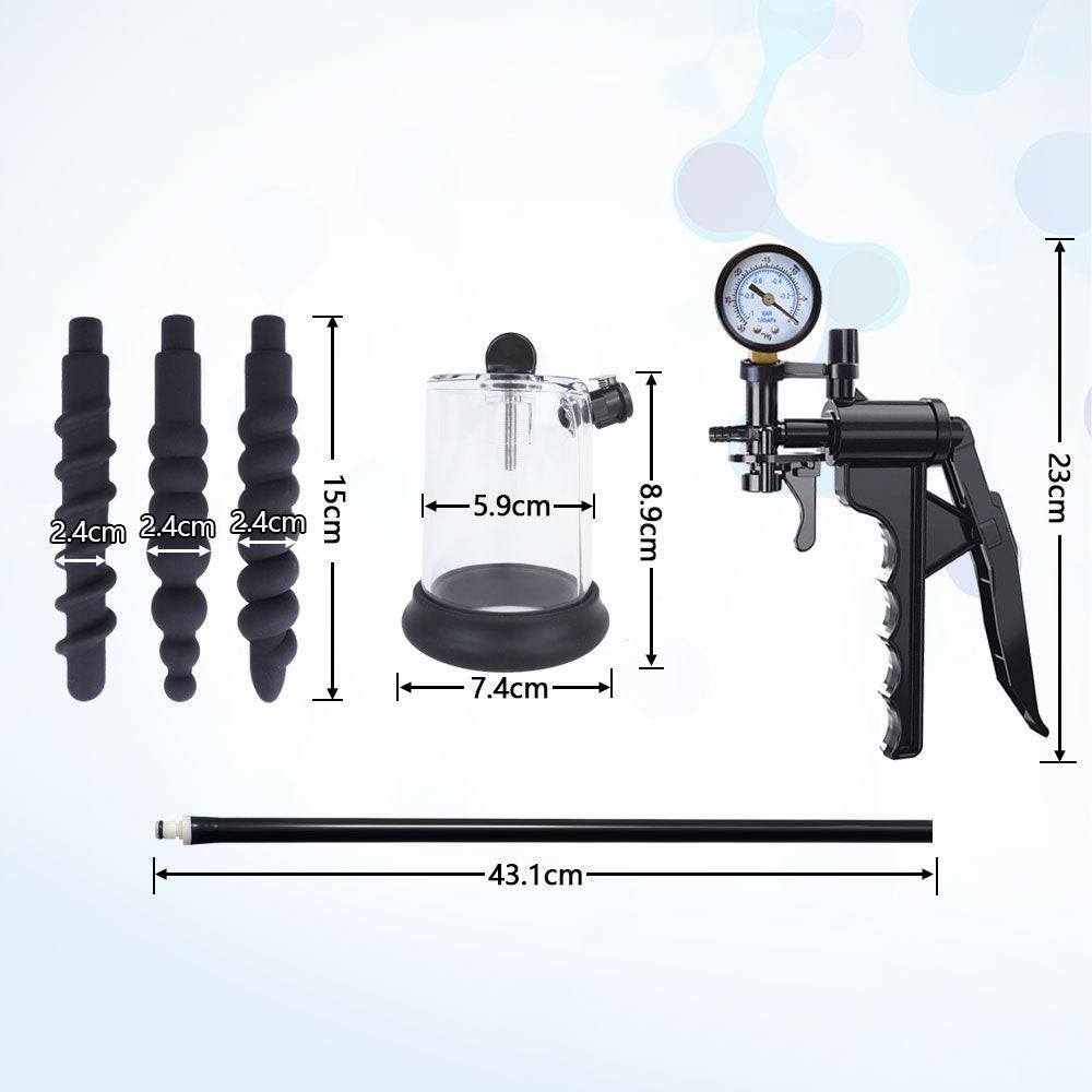 TaRiss's® Smart Silicone 6 - Piece Anal Suction Pump “Creepy“ - Tarisss Sex Toy Store