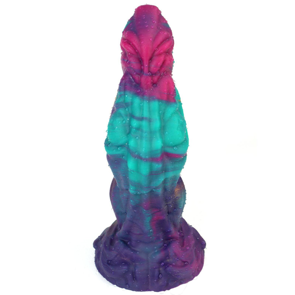 TaRiss's® Smart Silicone Anal Plug Fantasy Dildo with Suction Cup Base “Green Bean Monster” - Tarisss Sex Toy Store