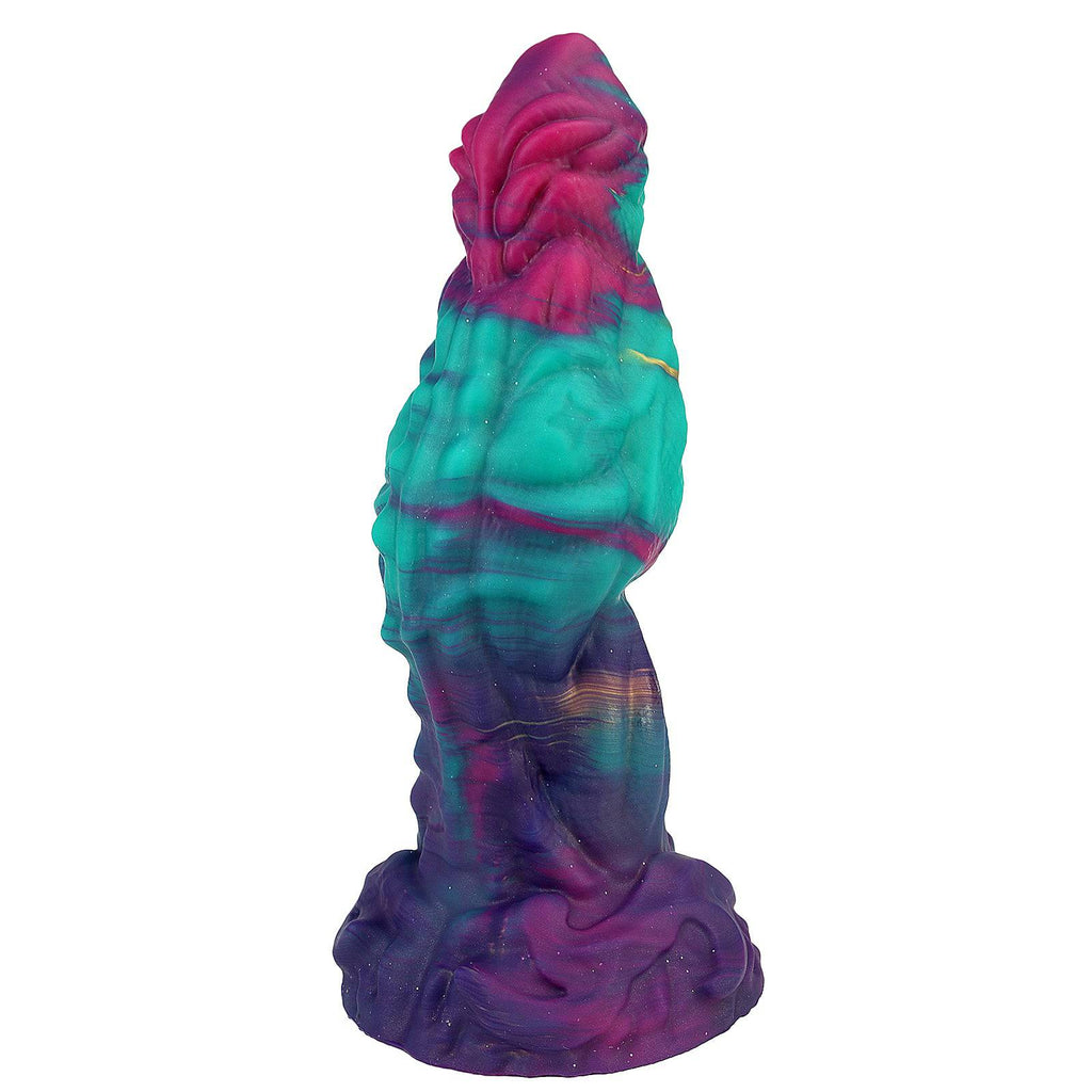 TaRiss's® Smart Silicone Anal Plug Fantasy Dildo with Suction Cup Base “Green Bean Monster” - Tarisss Sex Toy Store
