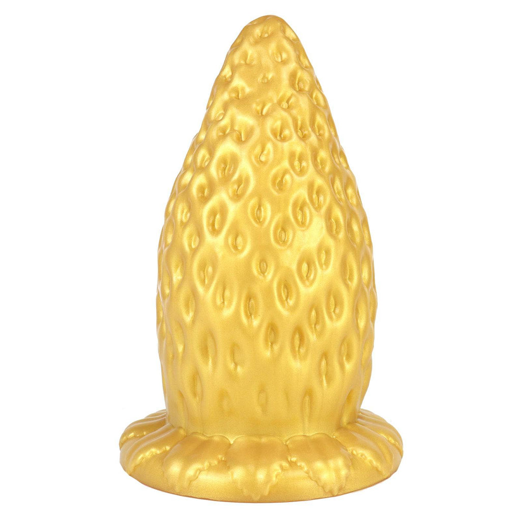 TaRiss's® Smart Silicone Anal Plug Strawberry Shape Dildo with Suction Cup Base Design“Berry Adventure” - Tarisss Sex Toy Store