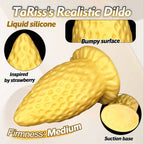 TaRiss's® Smart Silicone Anal Plug Strawberry Shape Dildo with Suction Cup Base Design“Berry Adventure” - Tarisss Sex Toy Store