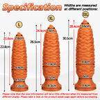 TaRiss's® Smart Silicone Anal Plug with Strong Suction Cup Base "Pinecone II" - Tarisss Sex Toy Store