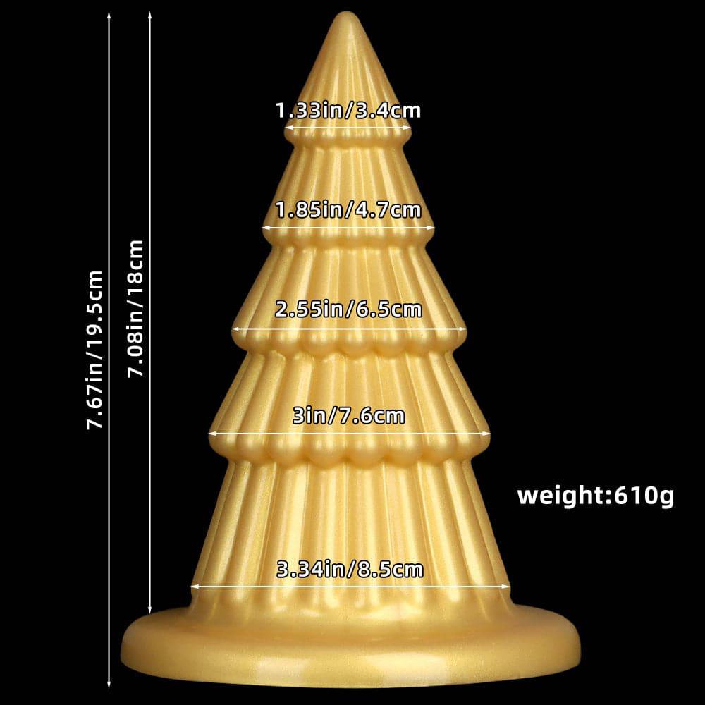 TaRiss's® Smart Silicone Anal Plug with Wide Suction Base Christmas Dildos"Geisha" - Tarisss Sex Toy Store