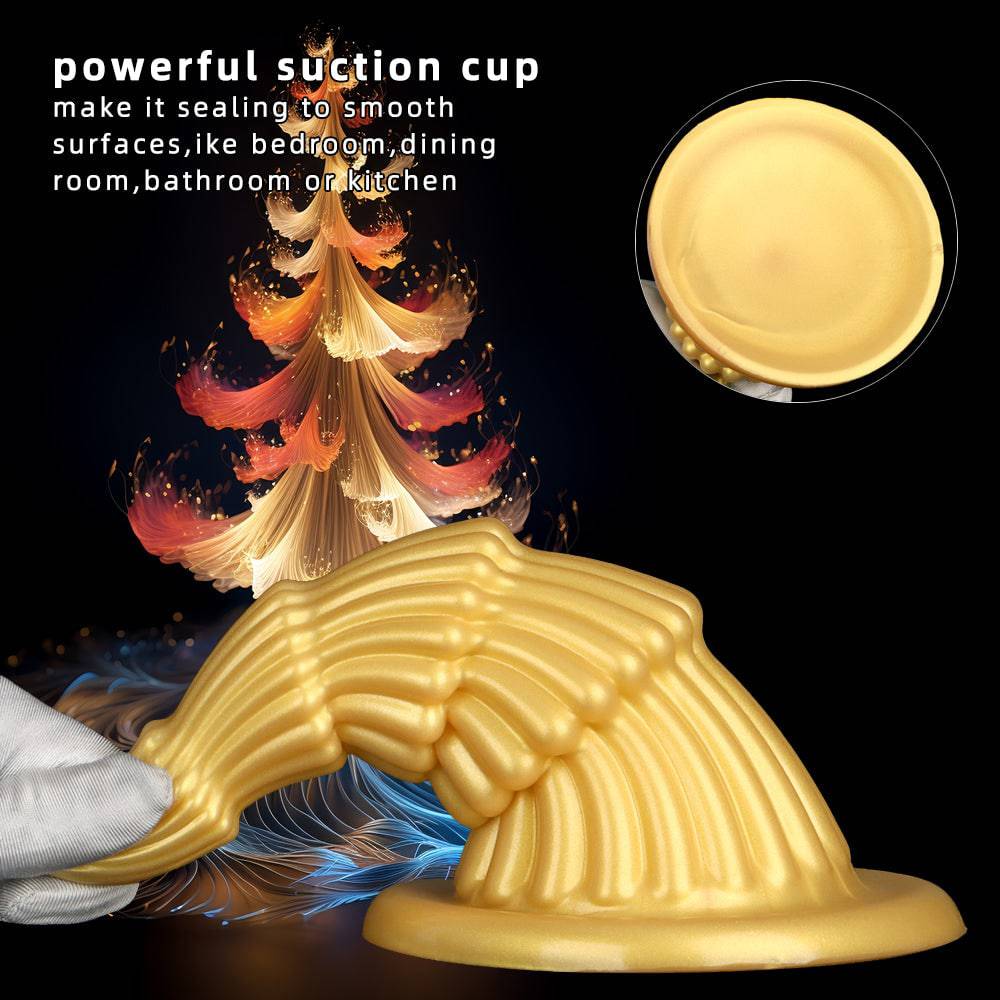 TaRiss's® Smart Silicone Anal Plug with Wide Suction Base Christmas Dildos"Geisha" - Tarisss Sex Toy Store