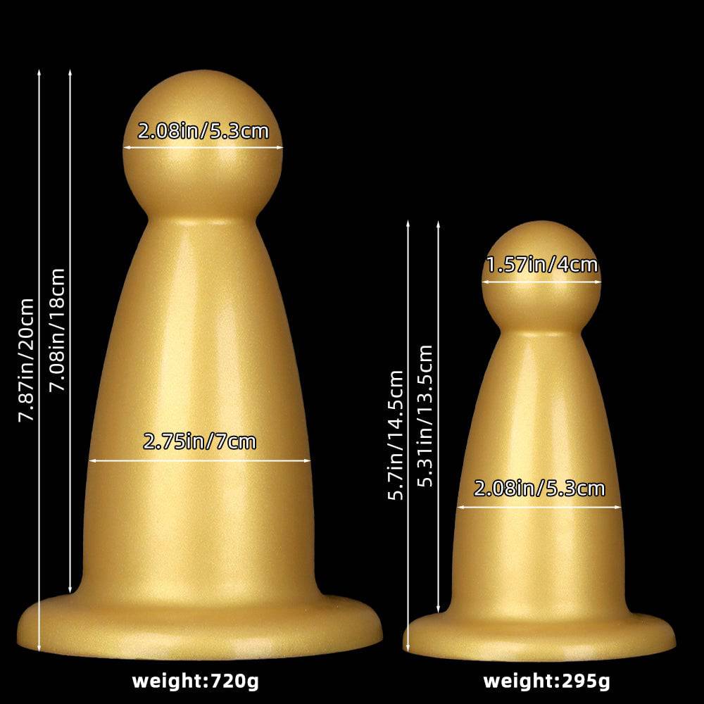 TaRiss's® Smart Silicone Anal Plug with Wide Suction Base Silicone Christmas Dildos “Jingle Bells” - Tarisss Sex Toy Store