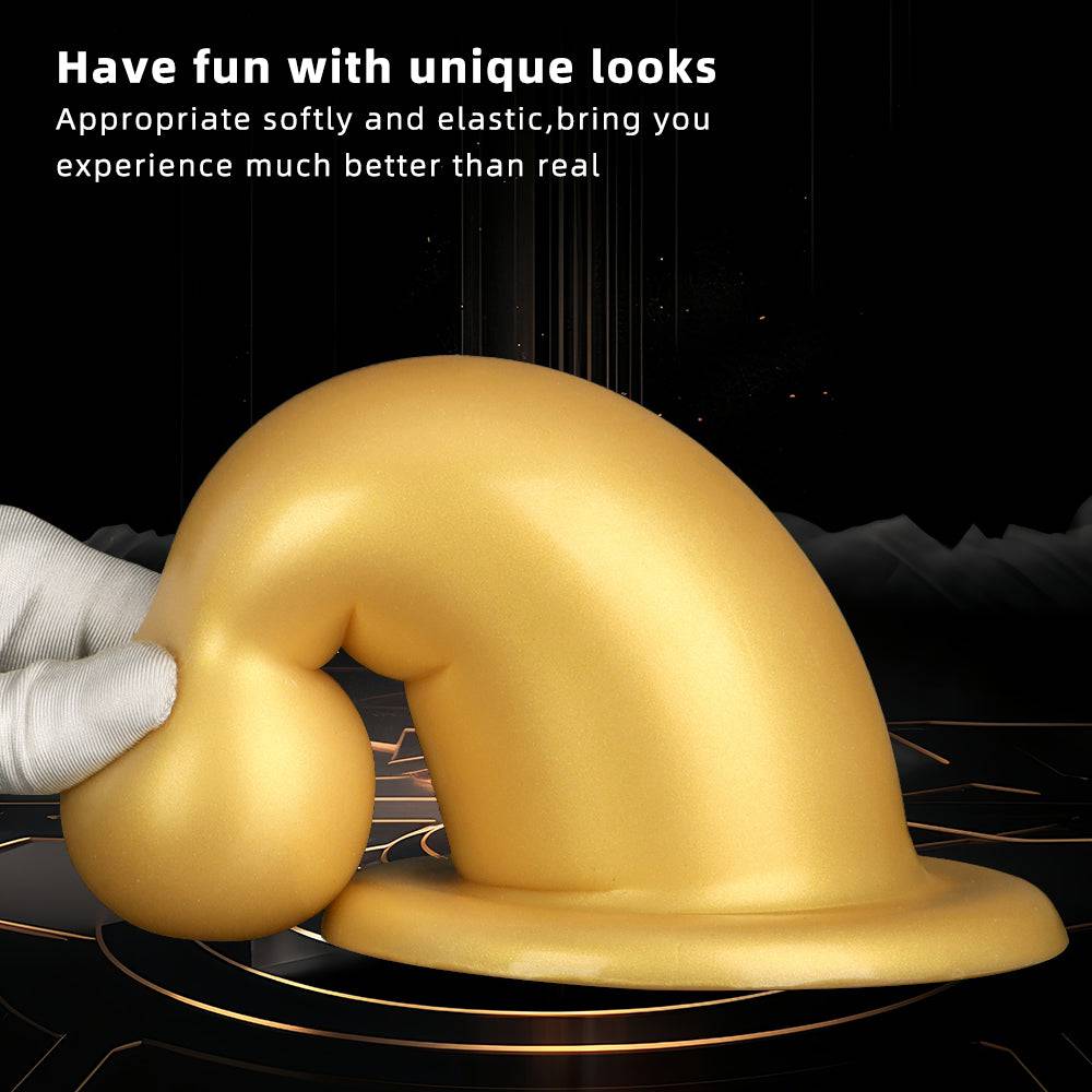 TaRiss's® Smart Silicone Anal Plug with Wide Suction Base Silicone Christmas Dildos “Jingle Bells” - Tarisss Sex Toy Store