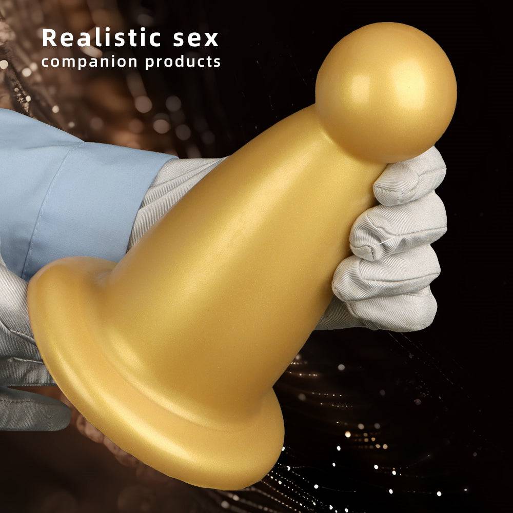TaRiss's® Smart Silicone Anal Plug with Wide Suction Base Silicone Christmas Dildos “Jingle Bells” - Tarisss Sex Toy Store