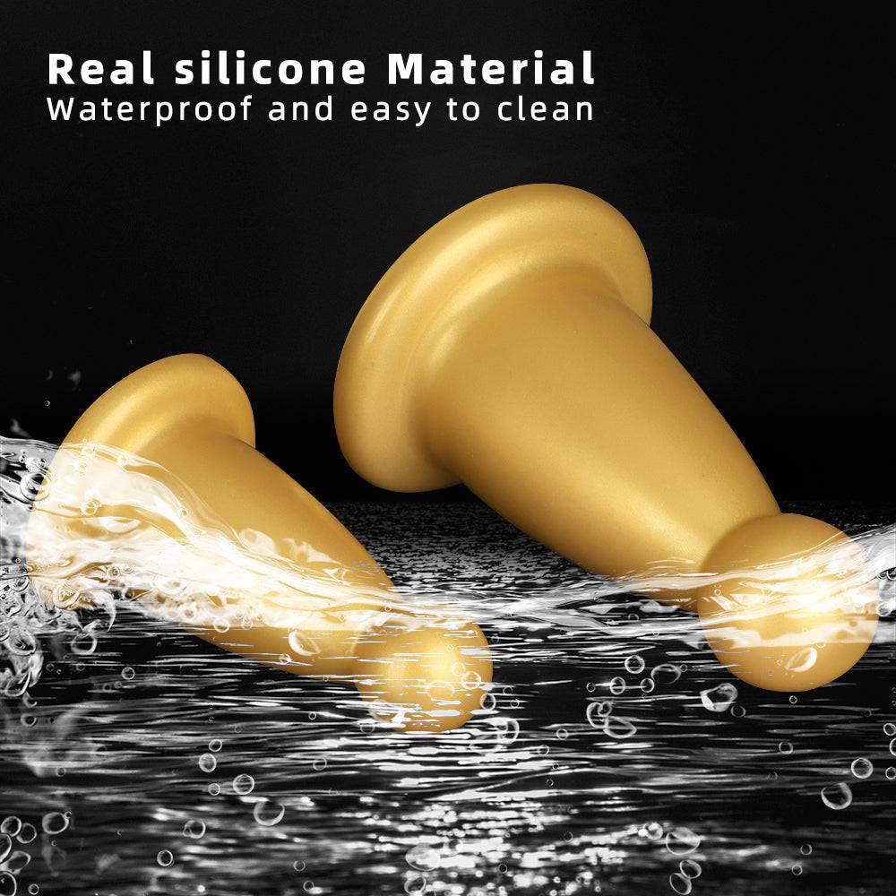 TaRiss's® Smart Silicone Anal Plug with Wide Suction Base Silicone Christmas Dildos “Jingle Bells” - Tarisss Sex Toy Store