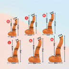TaRiss's® Smart Silicone Elephant Shape Dildo Plug "Elephant Nose" - Tarisss Sex Toy Store